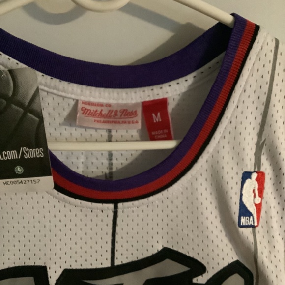 NWT Vince Carter Throwback Raptors Jersey Mens Size Medium - Picture 3 of 9